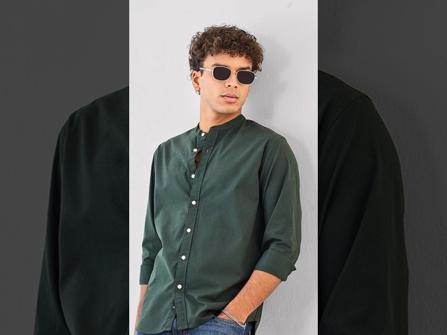 Stop Wearing Normal Shirts ❌ Try Mandarin Collar Shirt (Level Up Style)