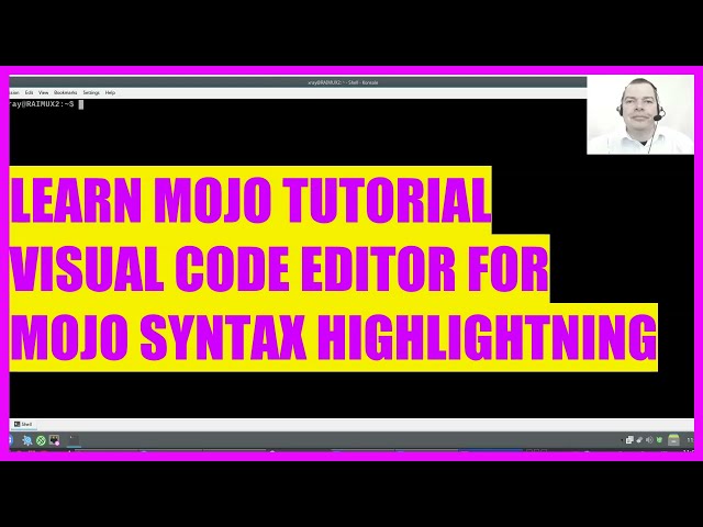 LEARN MOJO TUTORIAL - 10 VISUAL CODE EDITOR MOJO IDE WITH SYNTAX HIGHLIGHTNING SUPPORT
