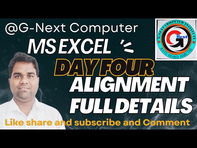 Excel Alignment Complete Tutorial | Horizontal & Vertical Alignment Full Explained in Hindi
