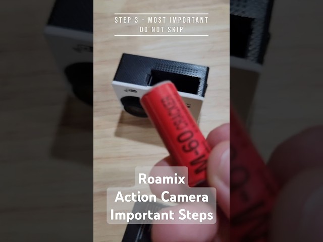 Roamix 4K Action Camera - First Steps to Take!