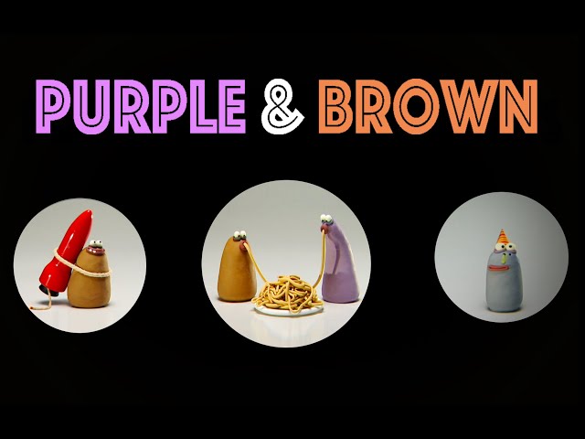 PURPLE & BROWN SHORTS  #purpleandbrown #waaber