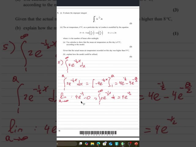 Are You Ready For Core Pure 1? | Improper Integrals & Modelling