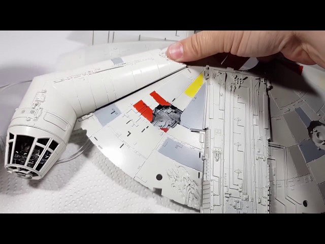 Putting it all together - Building Bandai's Perfect Grade 1/72 Millennium Falcon Part 5