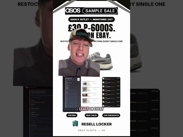 ASOS SAMPLE SOLD FLAT PEWTER P-6000s for £30!? 👟 #asos #resell #reseller #fyp #p6000