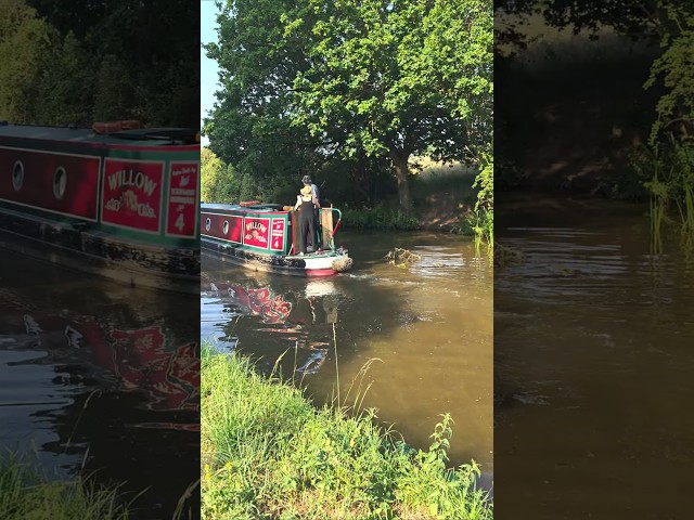 ​Traditional English Canal Boat 🇬🇧 #shorts