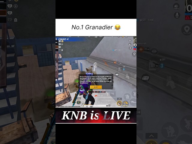 No.1 Granadier 😂 | BGMI PUBG / #pubg  #shorts  #pubgmobile #bgmi