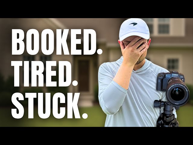 Real Estate Photographers: Booked Solid & Stressed? Watch This.