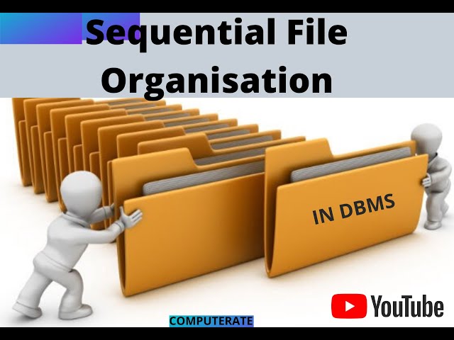 Sequential File Organisation _ File System Organization Part-I in DBMS