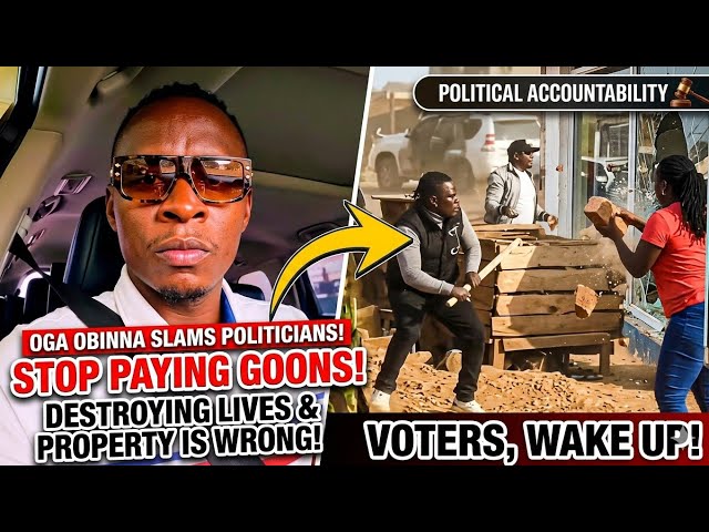 😲Oga obinna Condems goonism Says that Kenya politicians are doing what's happening in SouthAfrica 🇿🇦