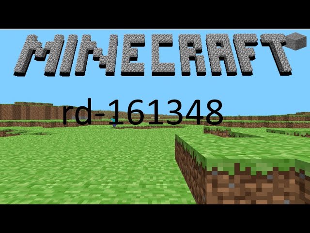 Minecraft Pre-Classic rd-161348 (modified) Gameplay