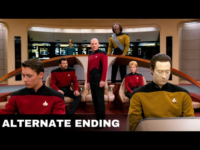Star Trek: The Next Generation (1987): The Banned Ending They Hid For Over 39 Years!