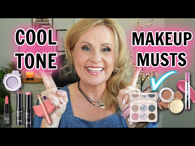 COOL TONED MAKEUP for Mature Skin Luxury & Drugstore