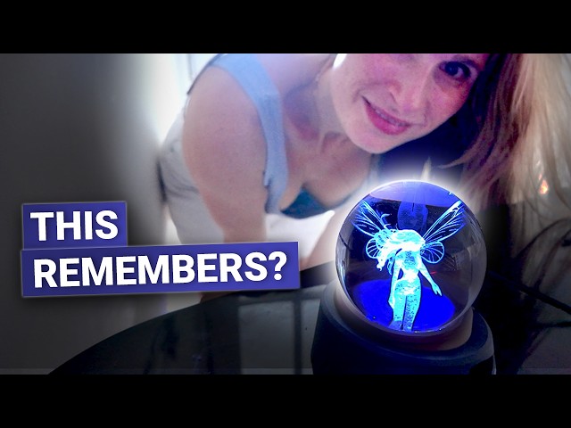 I Built a Bin Reminder Inside a Glass Sphere