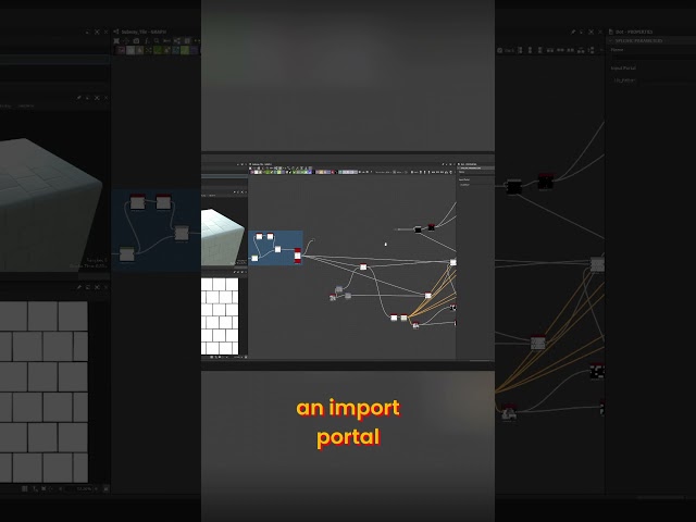 Transform Graphs with Wireless Connections with Dot Nodes! SubstanceDesigner #MaterialArt #GameArt
