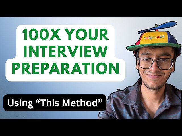JUST COPY THIS Method | How I Cracked FAANG Interviews (5 LPA → 50 LPA)