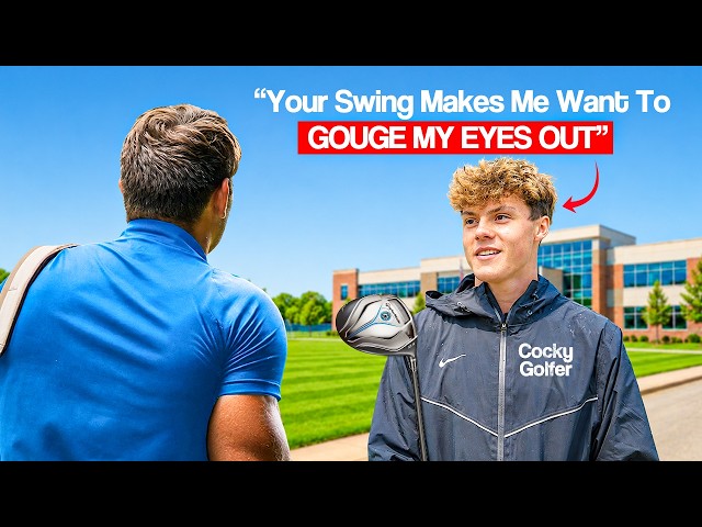 High School Golfers Kept Talking S***... So We Pulled up to Their HOME COURSE