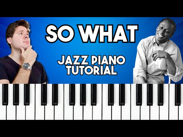 So What - Miles Davis | Easy Jazz Piano Tutorial!
