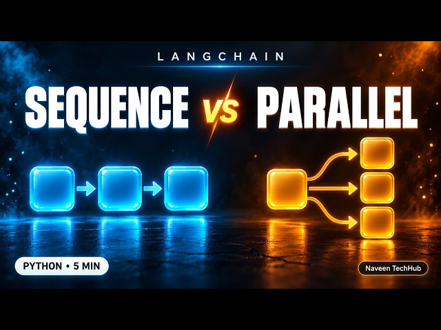 LangChain RunnableSequence vs RunnableParallel | Python Tutorial