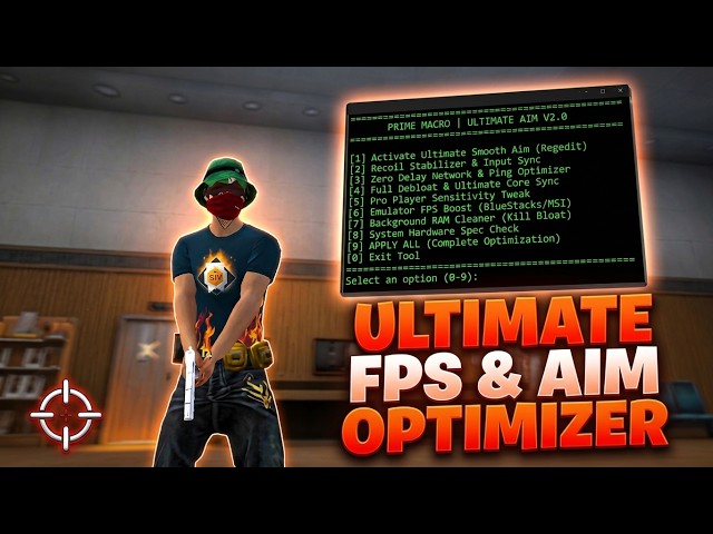 Ultimate FPS & Aim Optimizer 😲