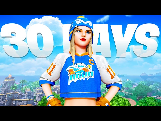 30 Day Competitive Fortnite Progression.. (Noob to Pro)