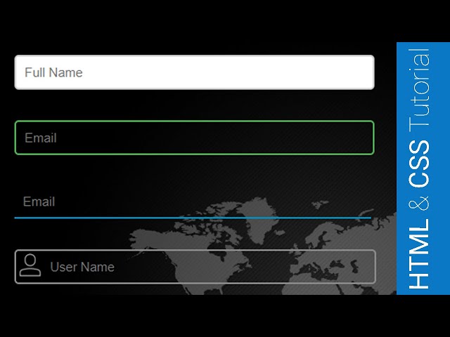 Create Awesome Input With HTML & CSS