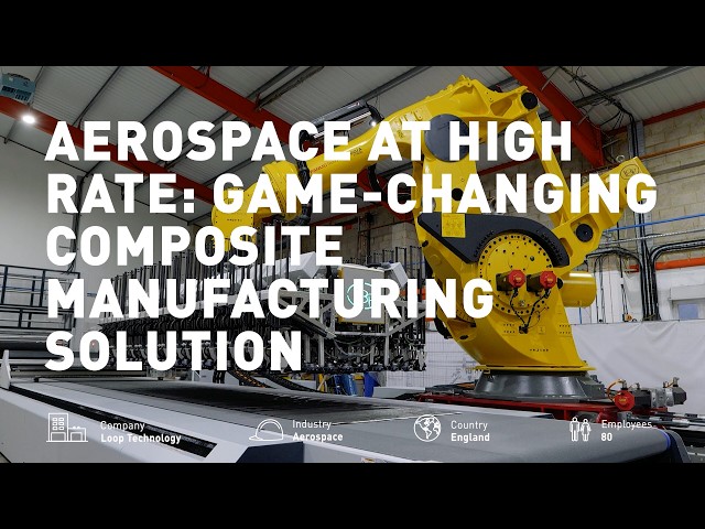 High-rate composite preform automation becomes a reality | Loop Technology | Case Study