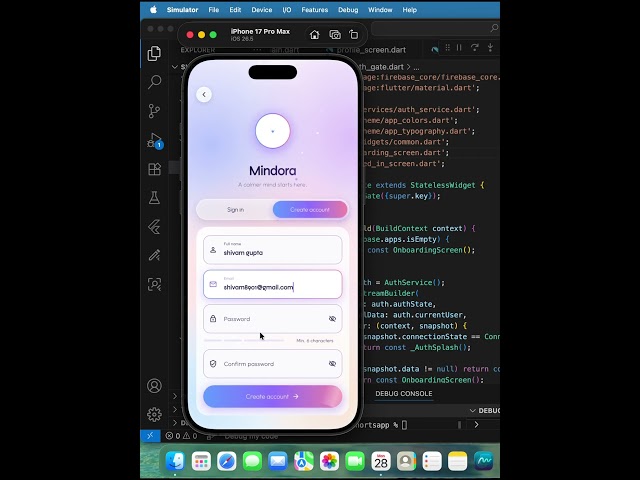 This Login Form is TOO Smooth 🤯 #flutter #fluttertutorialforbeginners