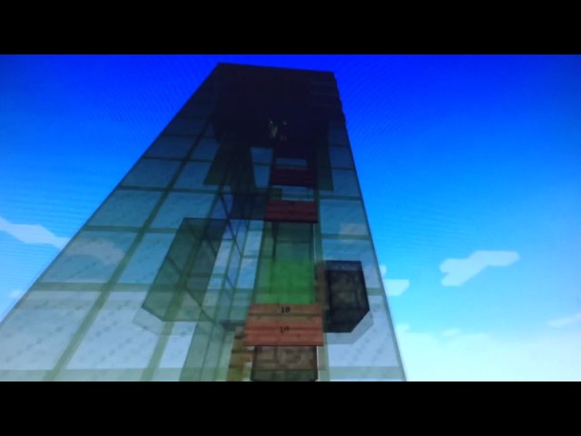 ZERO TEAM Slime block elevator minecraft