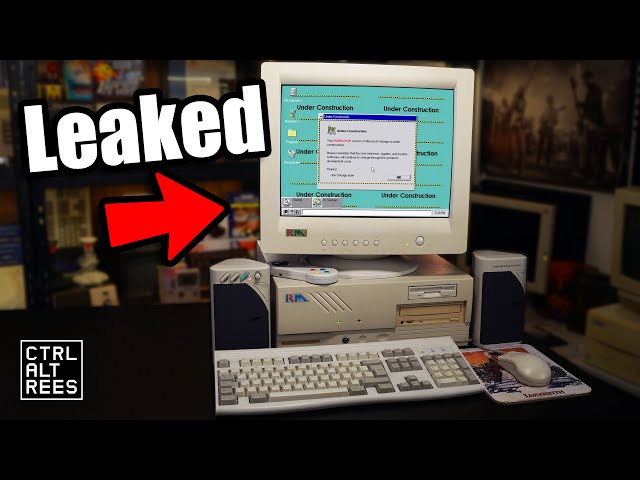 The Early Windows 95 Builds Microsoft DIDN'T Want Us To See