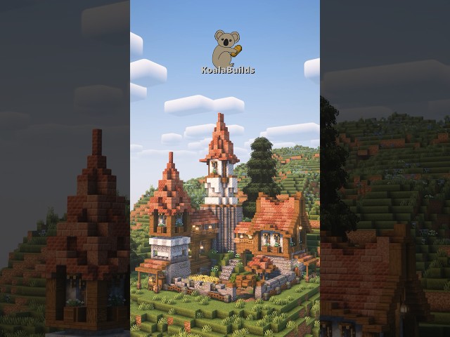 Minecraft: Cosy Medieval Castle | Timelapse