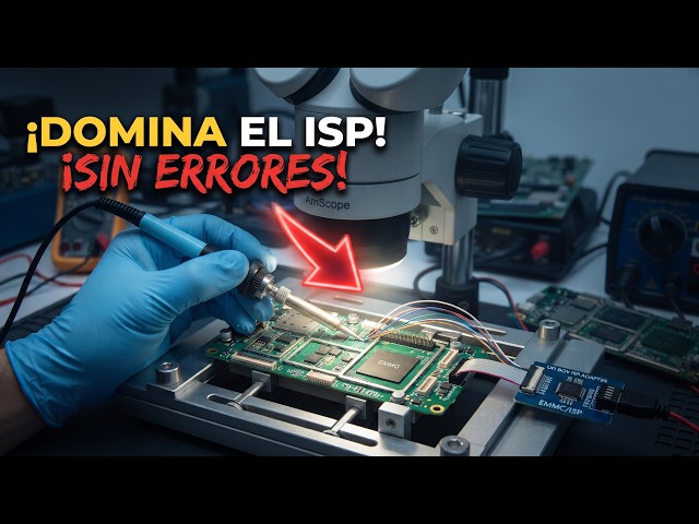 El Secreto Definitivo para Hacer Conexiones ISP en Placas de Celulares sin Fallar en el Intento
