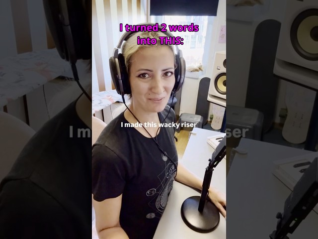 I Turned 2 Words Into a Psytrance Riser