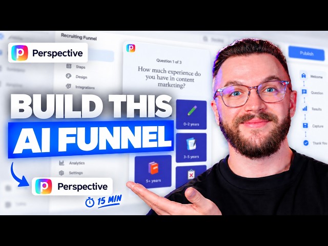 How To Build A Lead Gen Funnel With AI In 15 Minutes (Perspective.co)