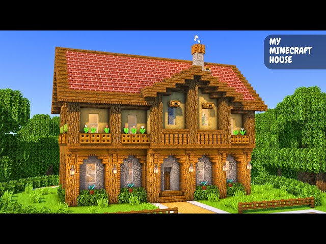 Minecraft: Basic House Tutorial | Easy