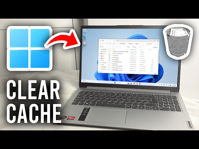 How To Clear Cache & Junk Files In Windows 11 - Tutorial