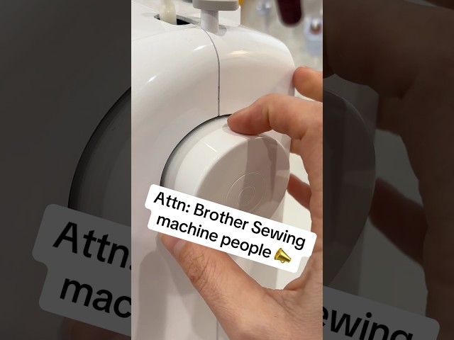Brother Sewing Machine Owners, run and check now 🤯