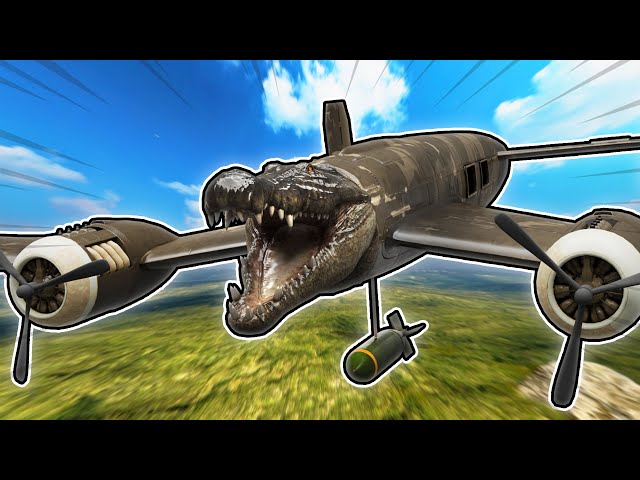 Bombardiro Crocodilo : Watch out for the bomb! 🐊✈️ | VR to 2D