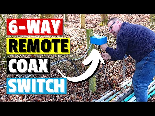 *NEW* I Installed a 6-Way Remote Coax Switch