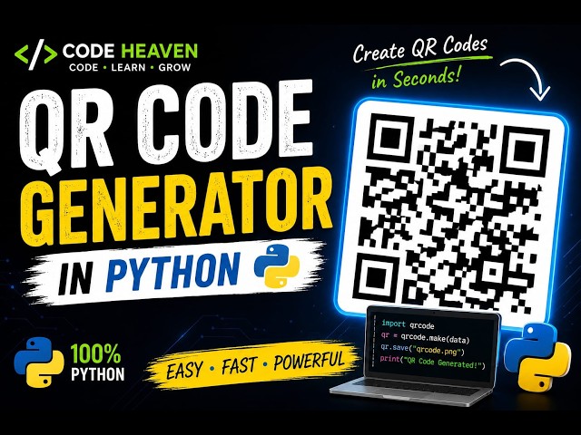 GENERATING QRCODE IN PYTHON