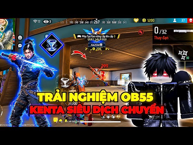 EXPERIENCING OB55: REWORKED KENTA WITH SUPER TELEPORTATION | RAZON FF