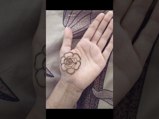 flower design tutorial 🩷🥰