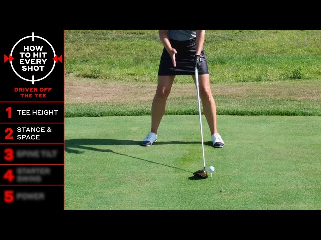 How to hit a driver