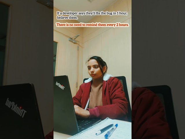 Believe them #developer #bug #coderscommunity