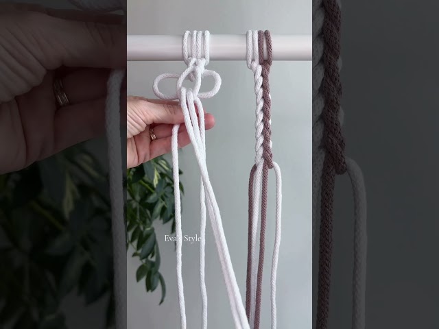 💕 #macrame #macrameinspiration #macrametutorial #macramelove #macramepattern #macrameknots