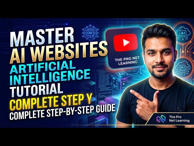How to Master AI Tools & Websites || Complete Guide for Beginners