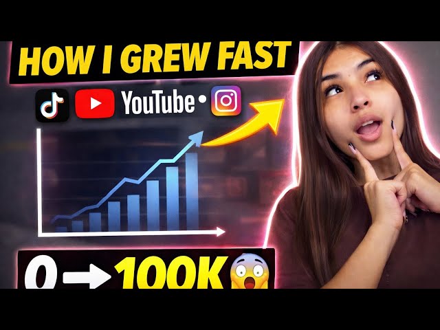 How to ACTUALLY grow on social media in 2026 (no gatekeeping) 