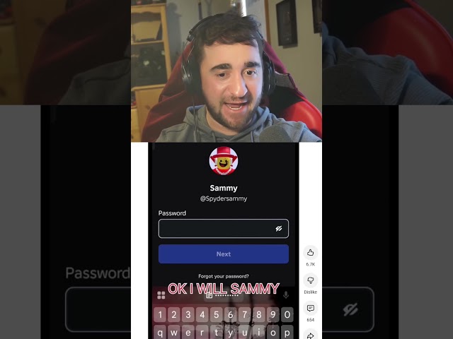 Hacking Sammy's Roblox Account!