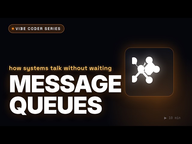 Message Queues — how systems talk without waiting