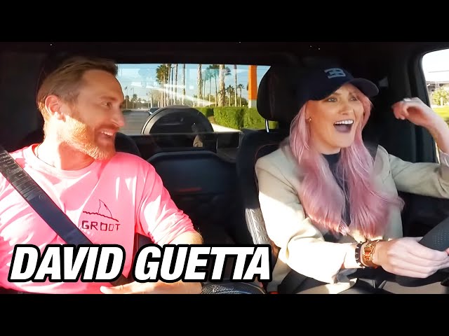 SURPRISING DAVID GUETTA WITH ULTRA RARE CAR!
