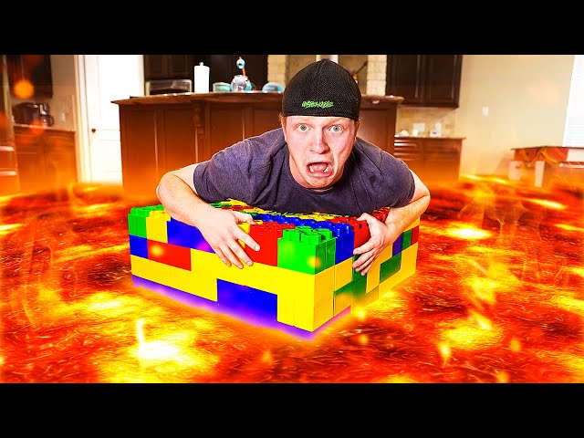 I Turned My ENTIRE House Into LAVA!